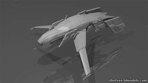 Alien ship from Battleship Free 3D Model - .obj - Free3D