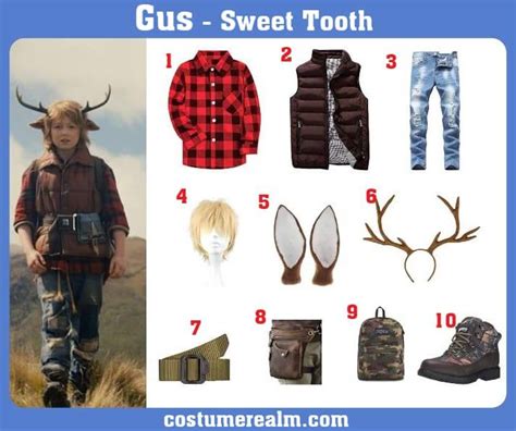 Sweet Tooth Gus Costume