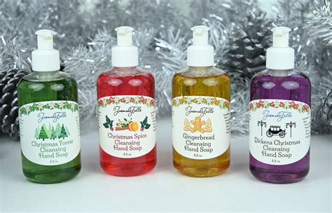 Christmas Scented Liquid Hand Soap 8oz – jasminefalls