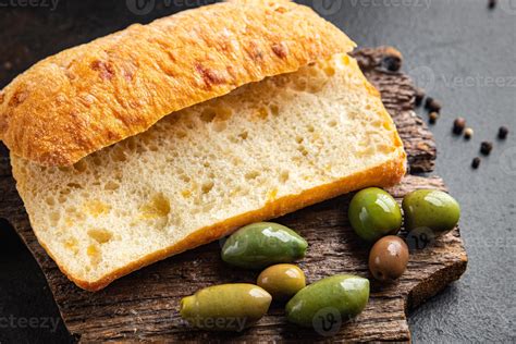 ciabatta wheat flour bread 4694807 Stock Photo at Vecteezy