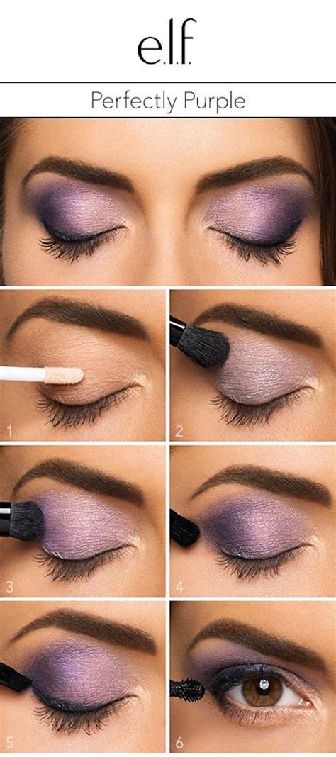 Baked Eyeshadow Trio | Purple smokey eye makeup, Basic eye makeup ...