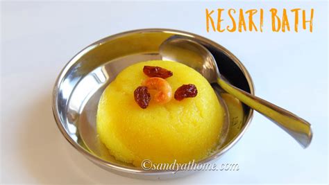 Kesari bath recipe, Karnataka style kesari bhath | Sandhya's recipes