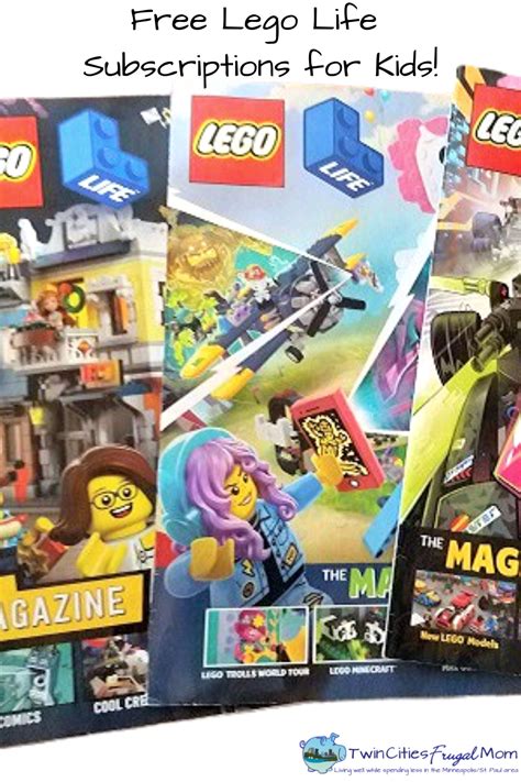 Free LEGO Life Magazine Subscription for Kids ages 5 to 9 (No Catch!) - Twin Cities Frugal Mom ...