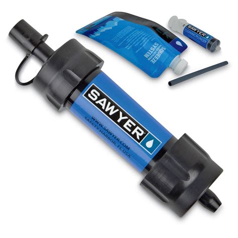 Sawyer MINI Water Filter - 613023, Filtration & Storage at Sportsman's ...