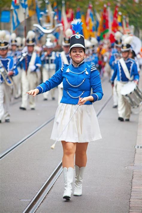 Swiss National Day Parade in Zurich Editorial Stock Image - Image of ...