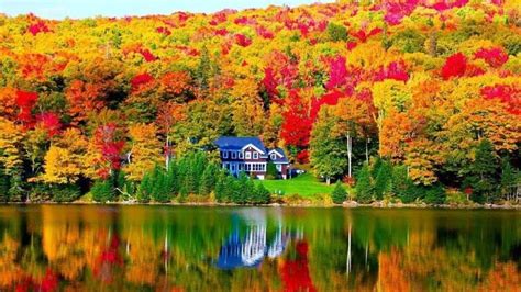 Fall foliage begins to show in Maine