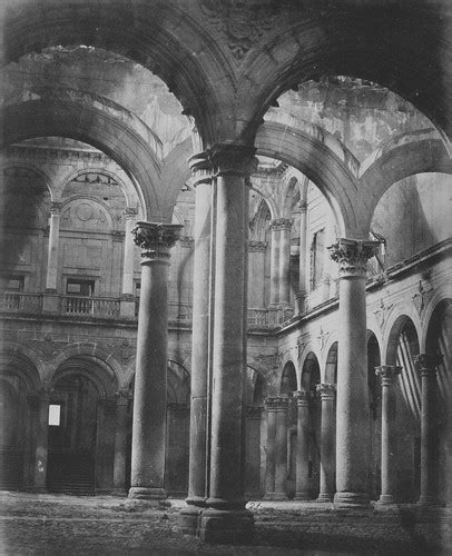 Interior del Alcázar de Toledo en 1857. Foto Charles Cliff… | Flickr