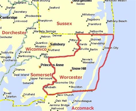 Unlocking The Landscape Of Worcester County, Maryland: A Comprehensive Guide - "Discover Regina ...