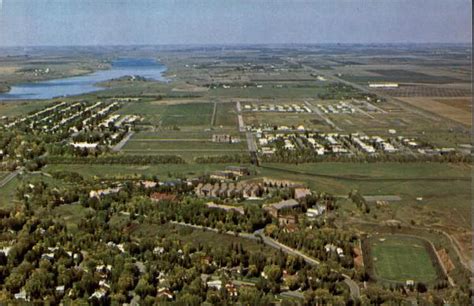 Jamestown College - Aerial View of Campus North Dakota