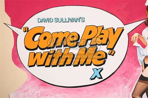 COME PLAY WITH ME (1977) - UK Quad Poster Artwork (1977) - Current price: £300