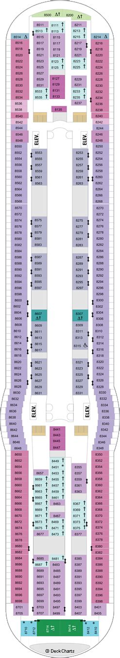 Royal Caribbean Freedom of the Seas Deck Plans: Ship Layout, Staterooms ...