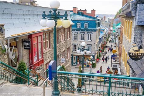 Rue du Petit-Champlain - the Most Beautiful Street in Quebec, Canada ...