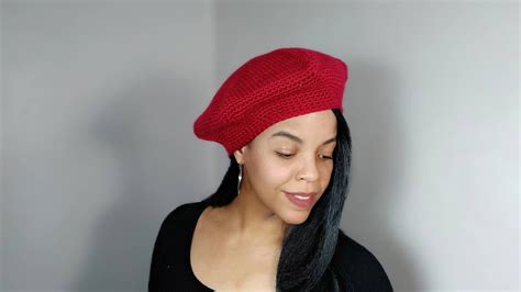 Crochet Raspberry Beret Pattern Crochet Classic Beret | Etsy