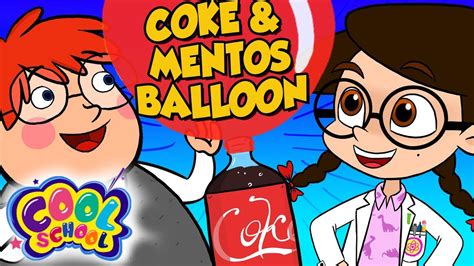 Mentos and Coke Balloon! | #CampYouTube Kids Science Experiments # ...