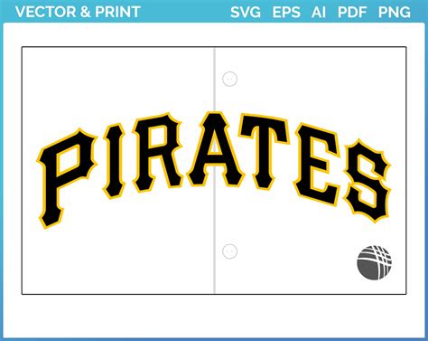 Pittsburgh Pirates - Jersey Logo (2001) - Baseball Sports Vector SVG ...