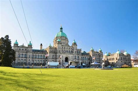 British Columbia Parliament Buildings in Victoria, BC, Canada Editorial Photo - Image of ...