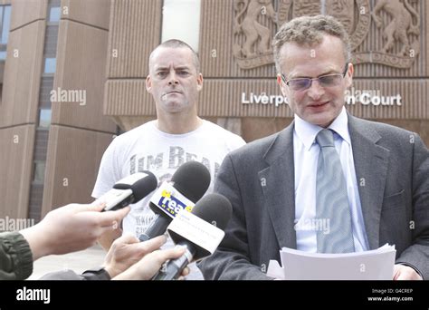 Solicitor Robin Makin read a statement to the media as Ralph Bulger, the father of James Bulger ...