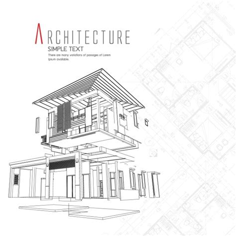 Free Vector | Architecture background design