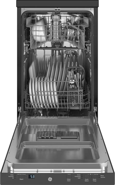 GE® 18" Stainless Steel Portable Dishwasher | Maine's Top Appliance and Mattress Retailer ...