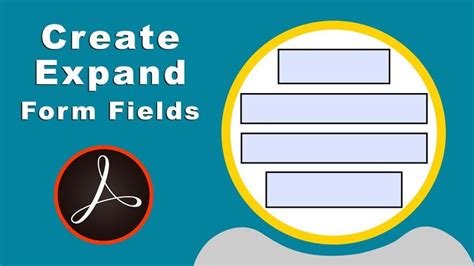 How to creating expanding form fields in pdf using adobe acrobat pro 2017 | Expanded form, Adobe ...