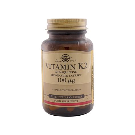 Solgar Vitamin K2 100 Mcg 50 Kapsül Fiyatı - Taksit Seçenekleri