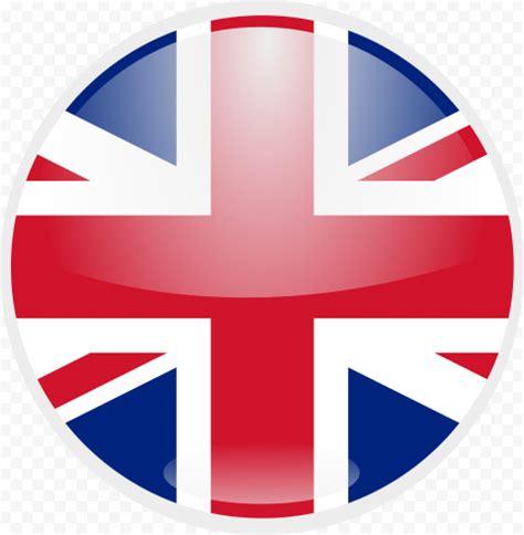 HD England Uk Round Flag Badge Transparent PNG | Citypng