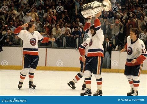 New York Islanders, Stanley Cup Champions Editorial Stock Photo - Image ...