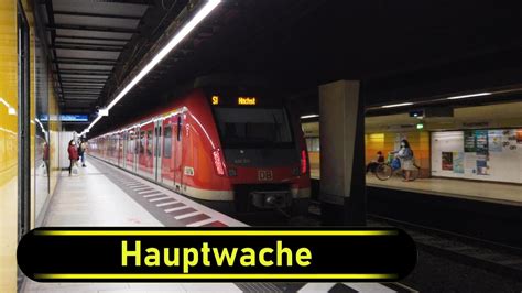 S-Bahn Station Hauptwache - Frankfurt 🇩🇪 - Walkthrough 🚶 - YouTube