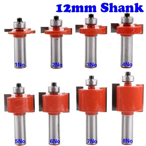 1pc 12mm Shank Rabbeting & Slotting Router Bit woodworking router bits ...