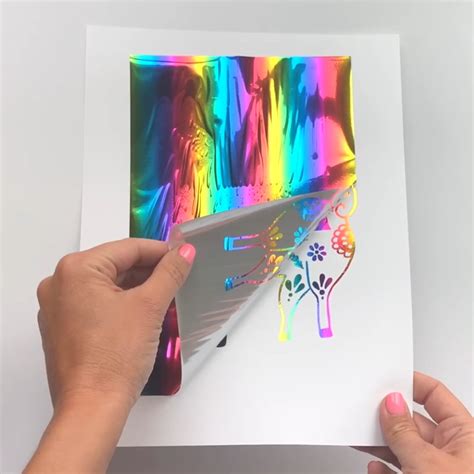 Learn how easy it is to make your own foil art prints and the exact ...