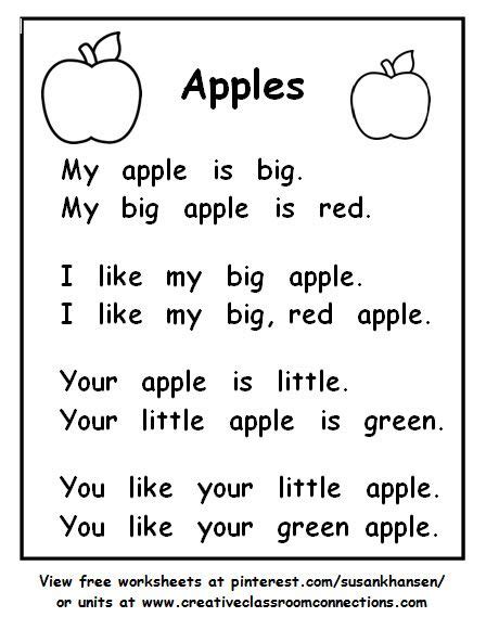 an apple worksheet with the words apples