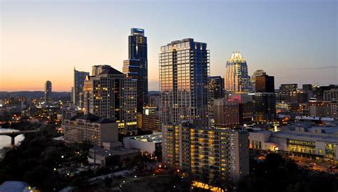 Austin Texas Sunset Skyline Photograph by Kristina Deane - Fine Art America