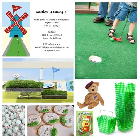 20 best Miniature Golf Party Theme Ideas images on Pinterest | Golf party, Golf theme and ...