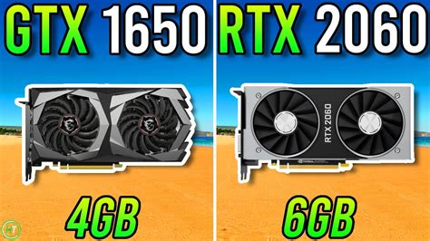 GTX 1650 vs RTX 2060 Tested in 2023 - YouTube