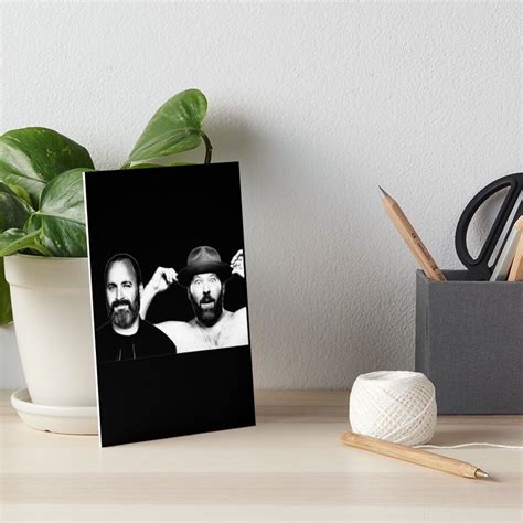 "Bad friends m-erch 2 Bears 1 cave Tom Segura and bert kreischer Podcast me" Art Board Print for ...