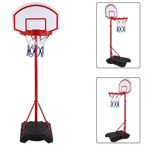 YLSHRF Adjustable Basketball Stand,160-236cm Adjustable Height Big ...