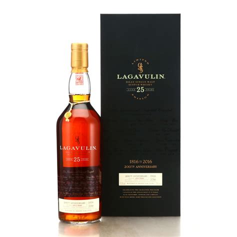 Lagavulin 25 Year Old Bicentenary Edition | Whisky Auctioneer