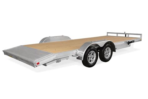 Aluminum Car Hauler Trailer by H&H Trailers | 7K, 10K, 14K GVWR