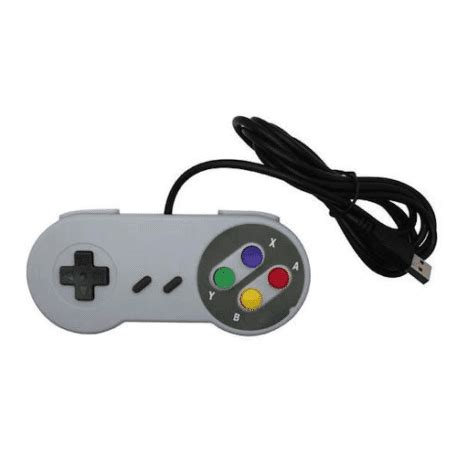 USB Controller/Gamepad ("SNES" layout) for Raspberry Pi • RaspberryPi.dk