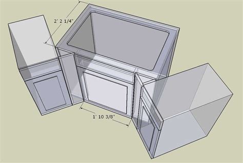 Corner Kitchen Sink Base Cabinet Dimensions – Juameno.com