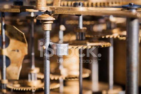 Mechanism Of Old Clock Stock Photo | Royalty-Free | FreeImages