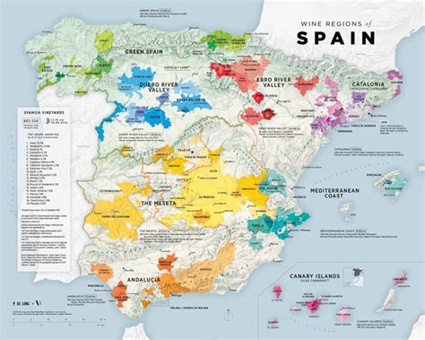 Spanish wine regions map - litychecker