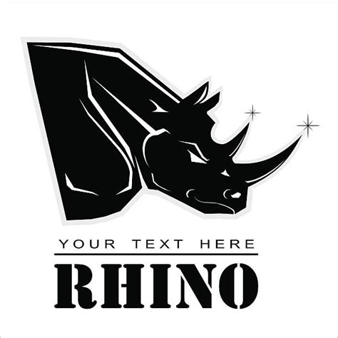 Rhino Heads Silhouettes Stock Photos, Pictures & Royalty-Free Images - iStock