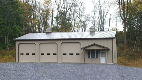 30x50 garage kit residential pole building 30x50 metal garage kits | Pole buildings, Building a ...