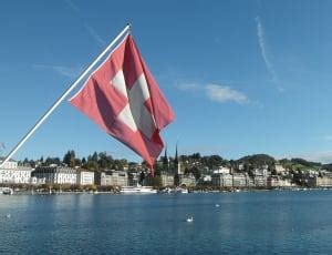 red and white cross print flag free image | Peakpx