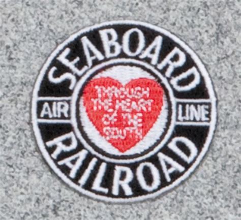 Seaboard Air Line Railroad Logo Patch - Schrader's Railroad Catalog