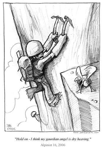 Funny Climbing Cartoons :: SuperTopo Rock Climbing Discussion Topic Climbing Wall, Rock Climbing ...