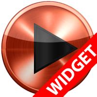 Poweramp widget COPPER METAL APK for Android - free download on Droid Informer