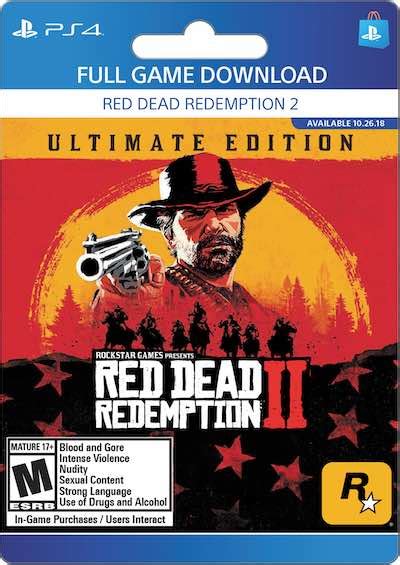 Red Dead Redemption 2 Ultimate Edition – PS4 - e2zSTORE