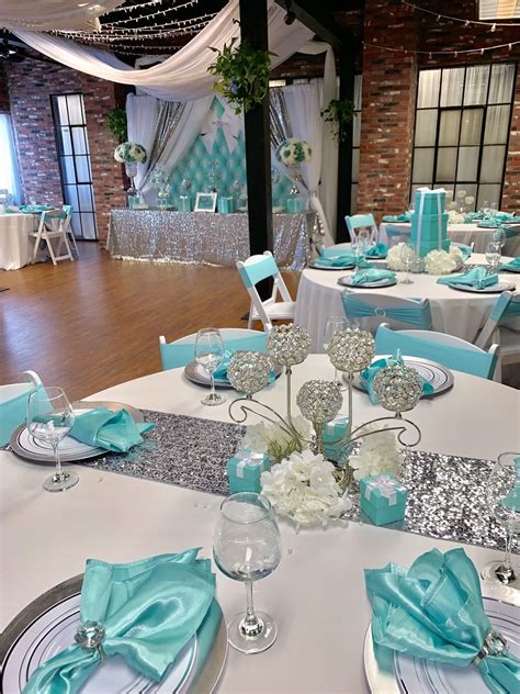 Tiffany & Co. Inspired Dessert Table | Gallery | Tiffany blue weddings ...